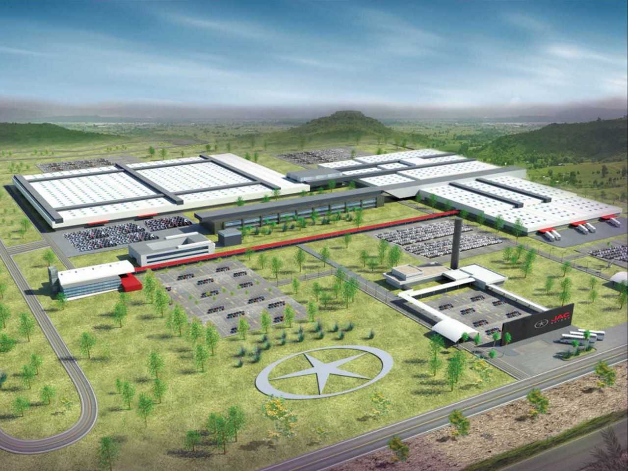 Planta da fbrica da JAC Motors em Camaari